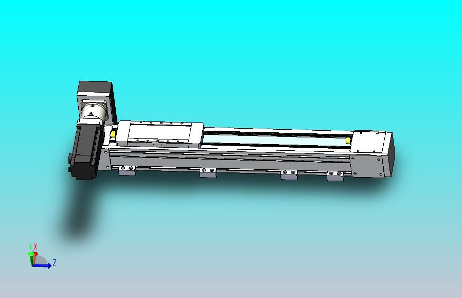 DMEB80-RUCR欧规同步带模组直线模组（电机右上折）[DMEB80-L20S350-DT400-C2U-RUCR]
