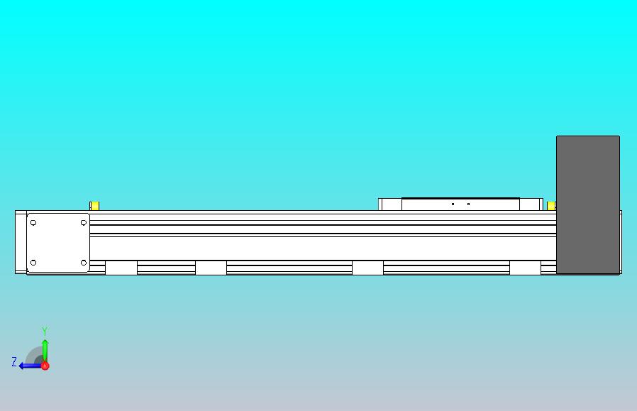 DMEB80-RUCR欧规同步带模组直线模组（电机右上折）[DMEB80-L20S350-DT400-C2U-RUCR]