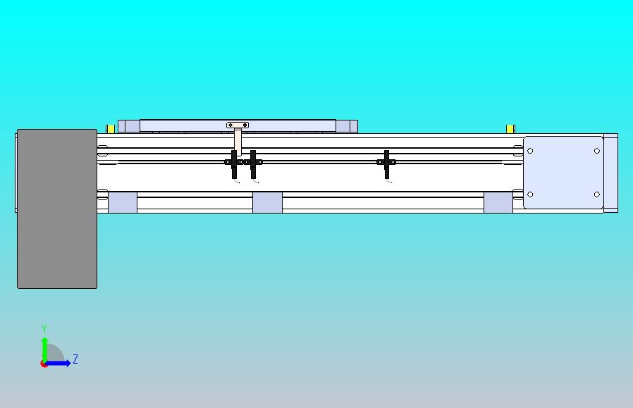 DMEB110L-LDCR欧规同步带模组直线模组（电机左下折）[DMEB110L-L13S350-DT750-C2U-LDCR]