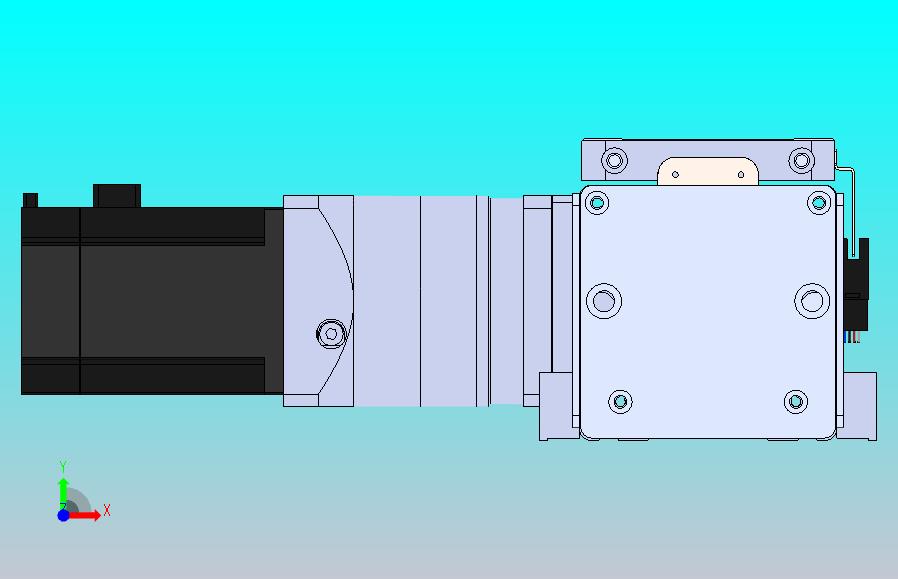 DMEB110L-LTCR欧规同步带模组直线模组（电机左折）[DMEB110L-L13S350-DT750-C2U-LTCR]