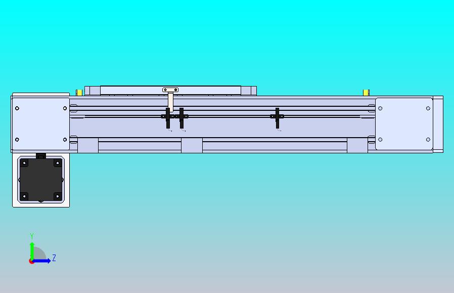 DMEB110L-RDCR欧规同步带模组直线模组（电机右下折）[DMEB110L-L13S350-DT750-C2U-RDCR]