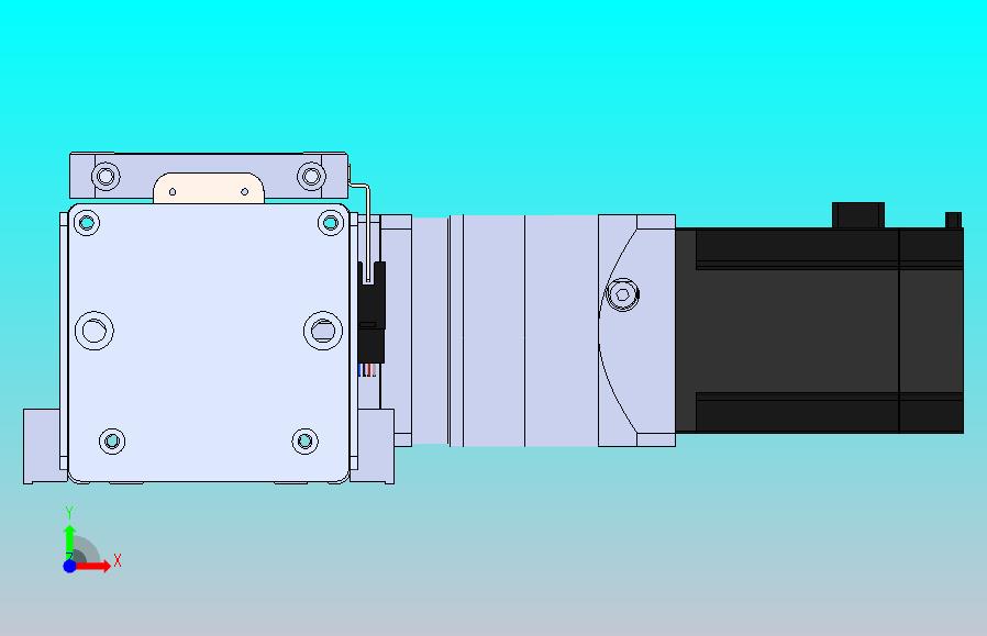 DMEB110L-RTCR欧规同步带模组直线模组（电机右折）[DMEB110L-L13S350-DT750-C2U-RTCR]
