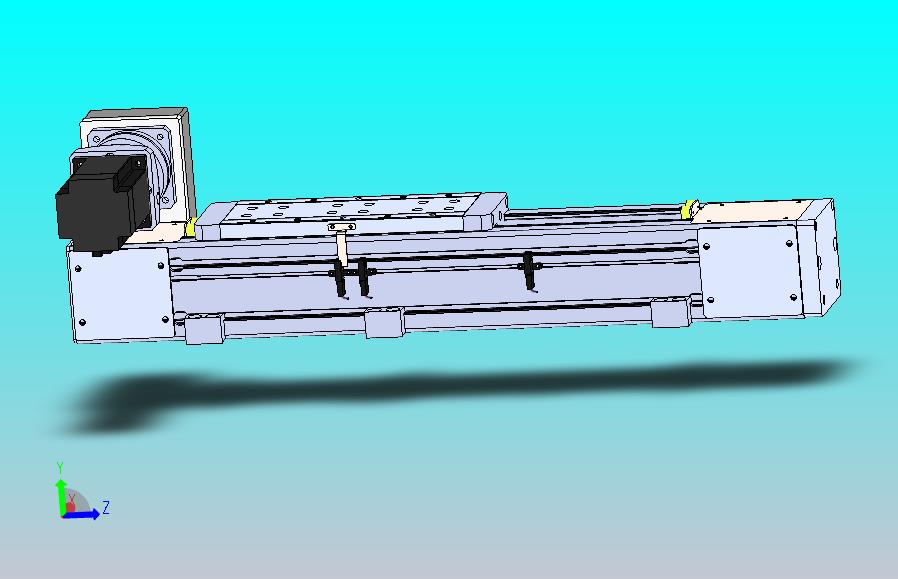 DMEB110L-RUCR欧规同步带模组直线模组（电机右上折）[DMEB110L-L13S350-DT750-C2U-RUCR]
