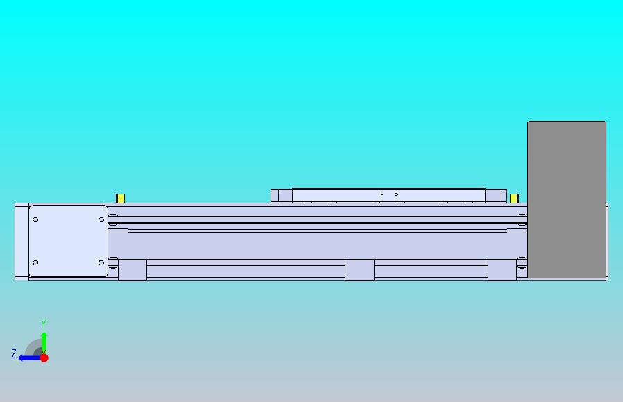 DMEB110L-RUCR欧规同步带模组直线模组（电机右上折）[DMEB110L-L13S350-DT750-C2U-RUCR]