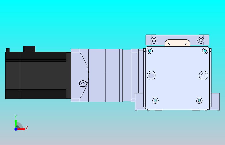 DMEB110-LTCR欧规同步带模组直线模组（电机左折 ）[DMEB110-L13S350-DT750-C2U-LTCR]