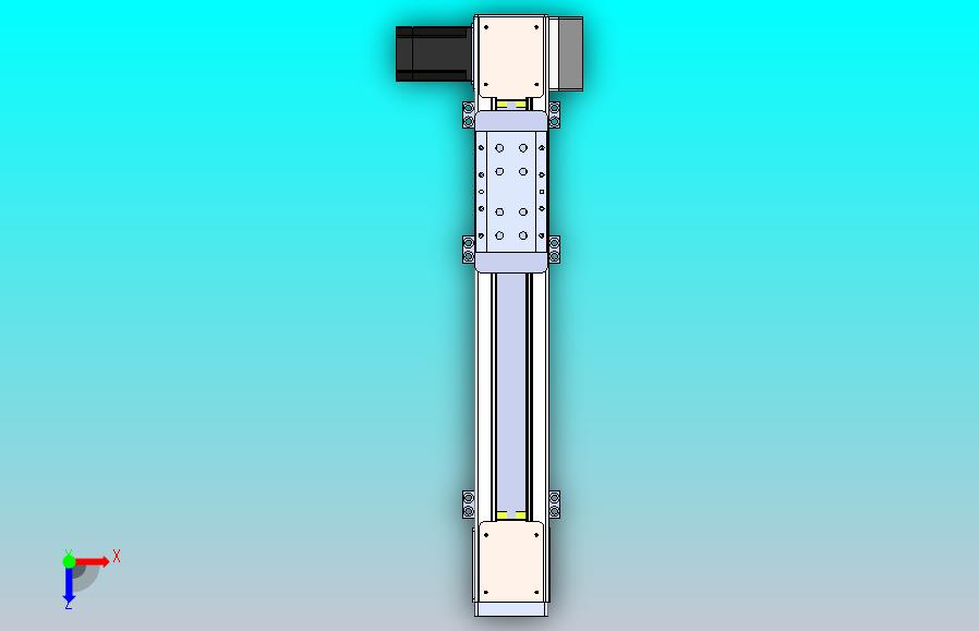DMEB110-RDCR欧规同步带模组直线模组（电机右下折）[DMEB110-L13S350-DT750-C2U-RDCR]