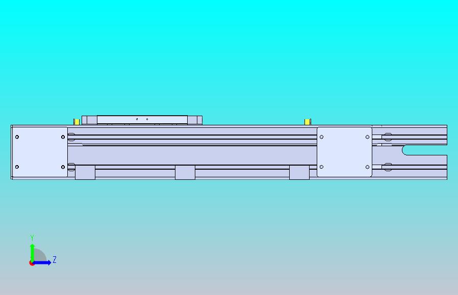 DMEB110-RTCR欧规同步带模组直线模组（电机右折）[DMEB110-L13S350-DT750-C2U-RTCR]