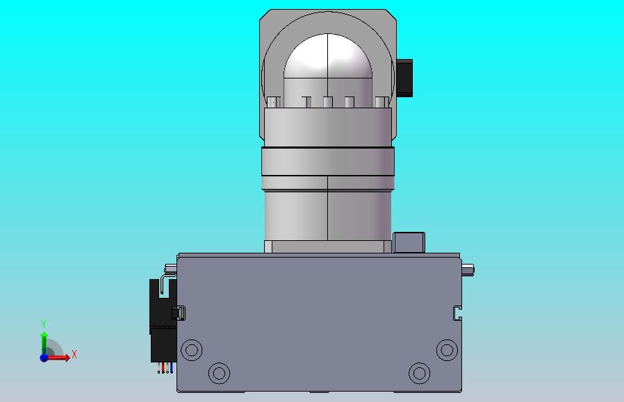 DMG135-BCM齿轮齿条模组直线滑台（电机后折）[DMG135-L11S400-DT400-C2U-BCM-P7]