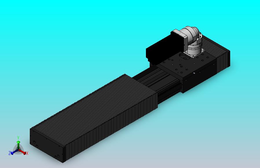 DMG135-BCR齿轮齿条模组直线滑台（电机后折）[DMG135-L11S500-DT400-A2D-BCR-P7]