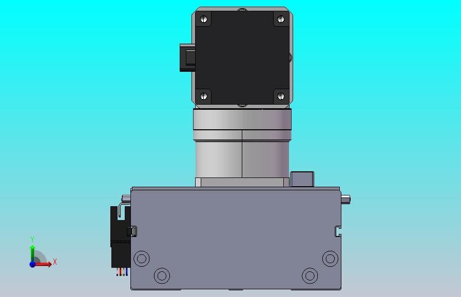 DMG135-FCM齿轮齿条模组直线滑台（电机前折）[DMG135-L11S400-PS400-C2U-FCM-P7]