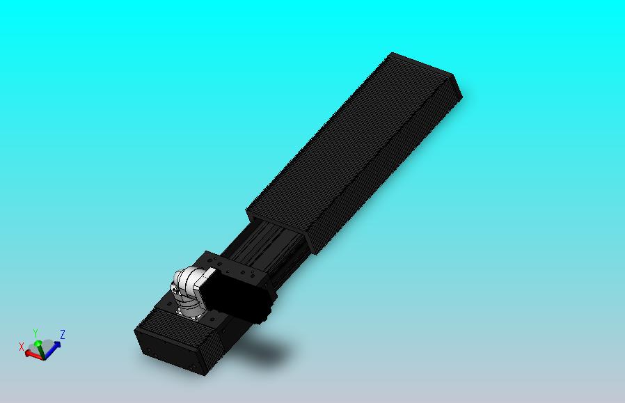 DMG135-LCR齿轮齿条模组直线滑台（电机左折）[DMG135-L11S500-DT400-A2D-LCR-P7]