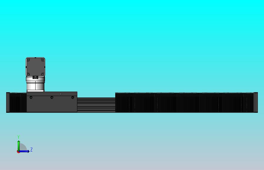 DMG135-LCR齿轮齿条模组直线滑台（电机左折）[DMG135-L11S500-DT400-A2D-LCR-P7]