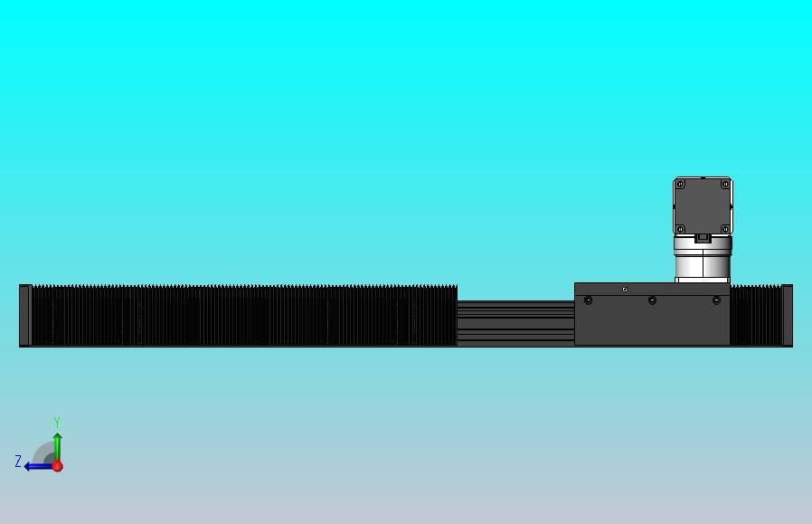 DMG135-RCR齿轮齿条模组直线滑台（电机右折）[DMG135-L11S500-DT400-C2U-RCR-P7]