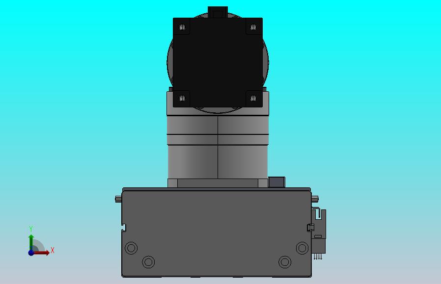 DMG170-BCM齿轮齿条模组直线滑台（电机后折）[DMG170-L16S400-DT750-C2U-BCM-P7]