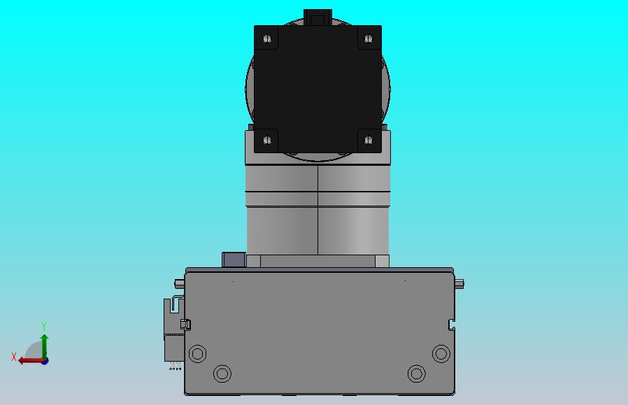 DMG170-FCM齿轮齿条模组直线滑台（电机前折）[DMG170-L16S400-DT750-C2U-FCM-P7]