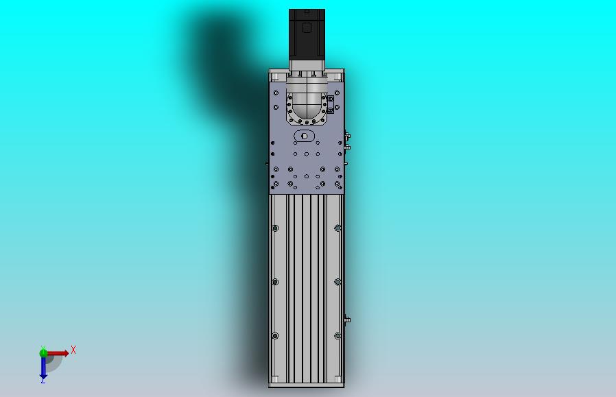 DMG170-FCM齿轮齿条模组直线滑台（电机前折）[DMG170-L16S400-DT750-C2U-FCM-P7]