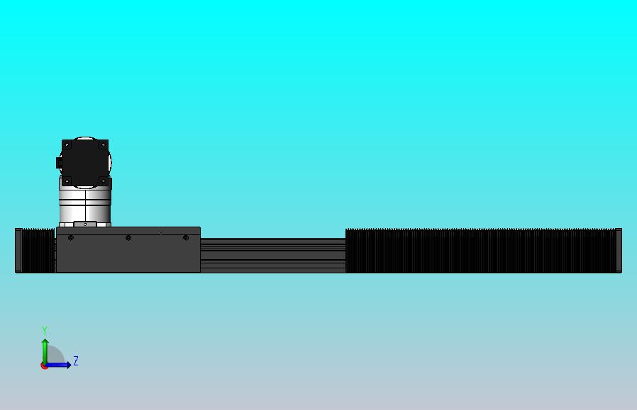 DMG170-LCR齿轮齿条模组直线滑台（电机左折）[DMG170-L16S600-DT750-A2D-LCR-P7]