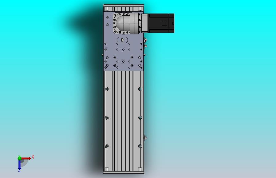DMG170-RCM齿轮齿条模组直线滑台（电机右折）[DMG170-L16S400-DT750-C2U-RCM-P7]