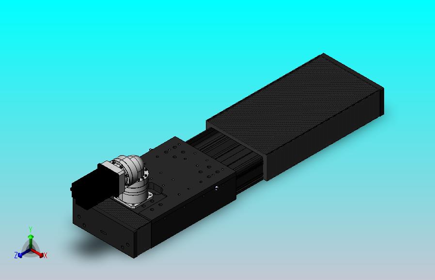 DMG220-FCR齿轮齿条模组直线滑台（电机前折）[DMG220-L20S500-DT750-A2D-FCR-P7]