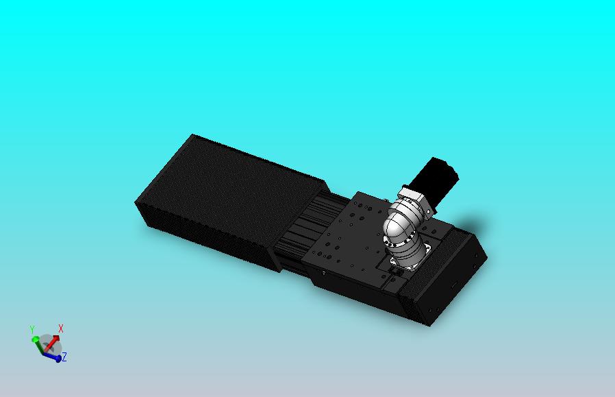 DMG220-LCR齿轮齿条模组直线滑台（电机左折）[DMG220-L20S500-DT750-A2D-LCR-P7]