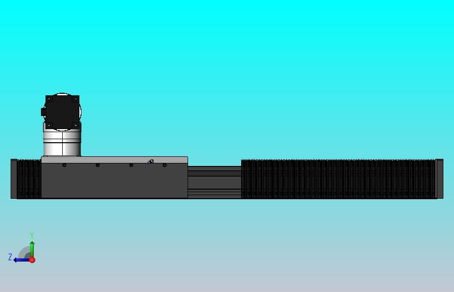 DMG220-LCR齿轮齿条模组直线滑台（电机左折）[DMG220-L20S500-DT750-A2D-LCR-P7]