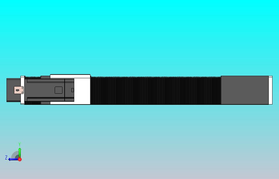 DMSF100-LCR风琴罩丝杆模组直线模组（电机左折)[DMSF100-L05S400-DT400-A2U-LCR-P5]