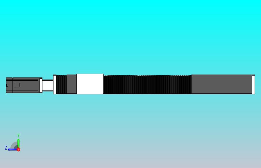 DMSF100-TCR风琴罩丝杆模组直线模组（直连带电机座)[DMSF100-L05S500-DT400-A2U-TCR-P5]
