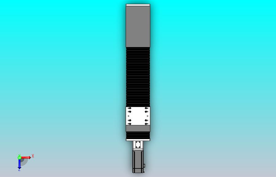 DMSF100-TCR风琴罩丝杆模组直线模组（直连带电机座)[DMSF100-L05S500-DT400-A2U-TCR-P5]