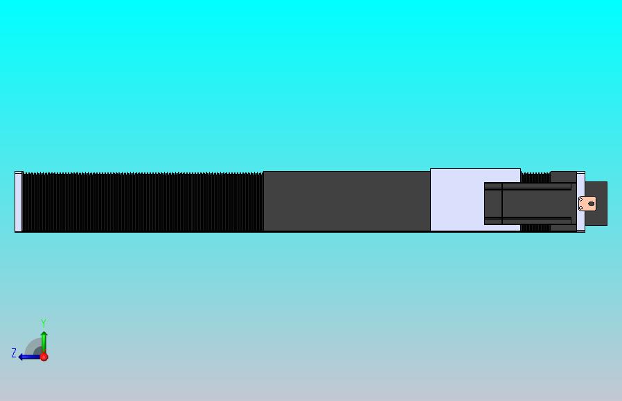DMSF135-RCR风琴罩丝杆模组直线模组（电机右折)[DMSF135-L05S500-DT400-A2U-RCR-P5]
