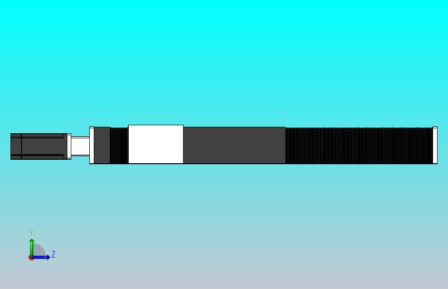 DMSF135-TCR风琴罩丝杆模组直线模组（直连带电机座)[DMSF135-L05S500-DT400-A2U-TCR-P5]