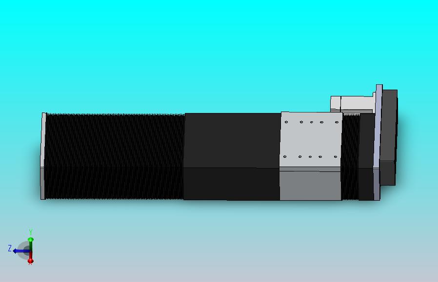 DMSF170-LCR风琴罩丝杆模组直线模组（电机左折）[DMSF170-L05S500-DT400-A2U-LCR-P5]