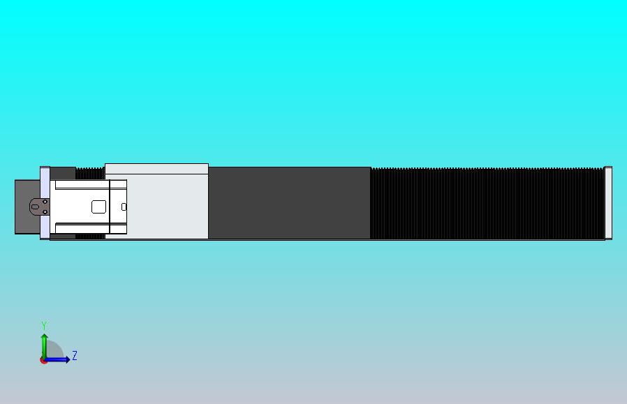 DMSF170-LCR风琴罩丝杆模组直线模组（电机左折）[DMSF170-L05S500-DT400-A2U-LCR-P5]