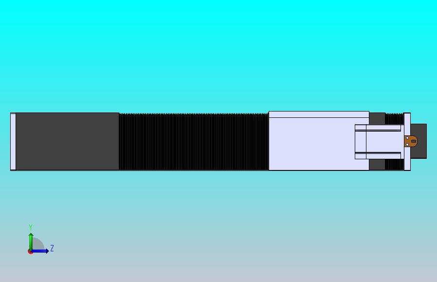 DMSF220-RCR风琴罩丝杆模组直线模组（电机右折）[DMSF220-L05S500-DT750-A2U-RCR-P5]