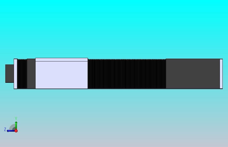 DMSF220-RCR风琴罩丝杆模组直线模组（电机右折）[DMSF220-L05S500-DT750-A2U-RCR-P5]