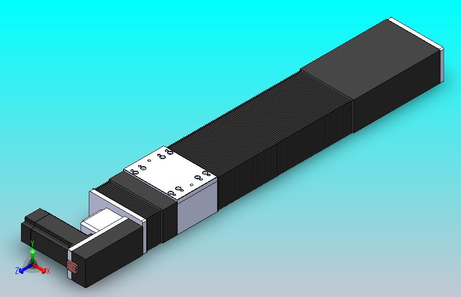 直线模组DMBF100-LBCR（电机左后折）[DMBF100-L45S500-DT400-A2U-LBCR]