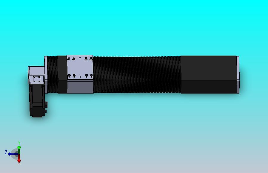 直线模组DMBF100-LTCR（左折直连带电机座）[DMBF100-L45S500-DT400-A2U-LTCR]