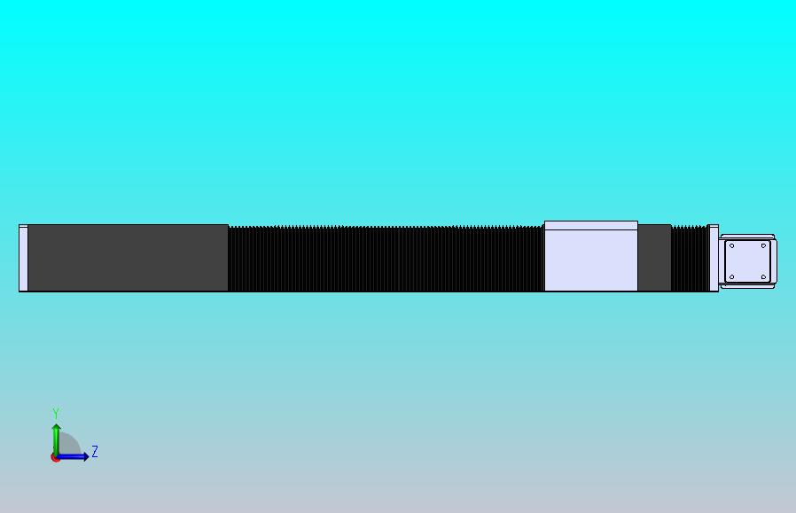 直线模组DMBF100-LTCR（左折直连带电机座）[DMBF100-L45S500-DT400-A2U-LTCR]
