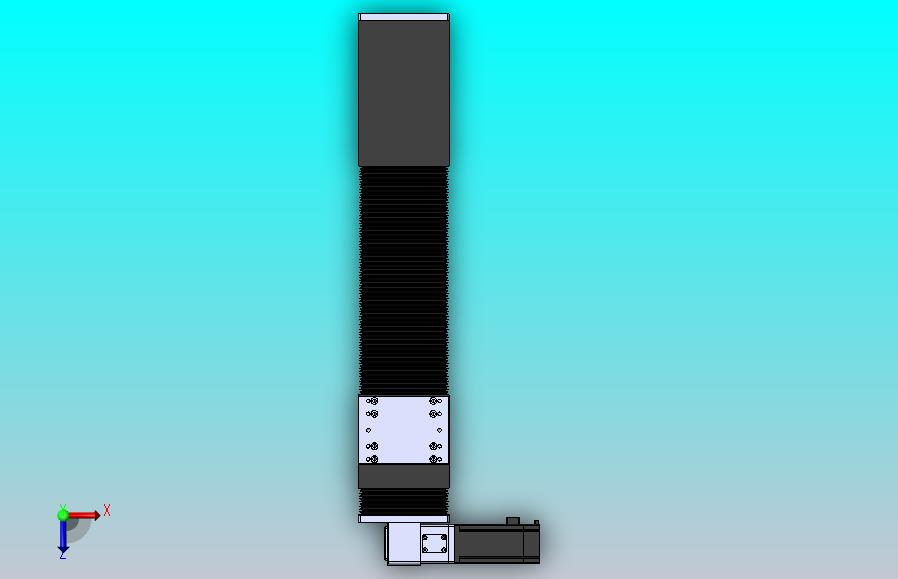 直线模组DMBF100-LTCR（左折直连带电机座）[DMBF100-L45S500-DT400-A2U-LTCR]