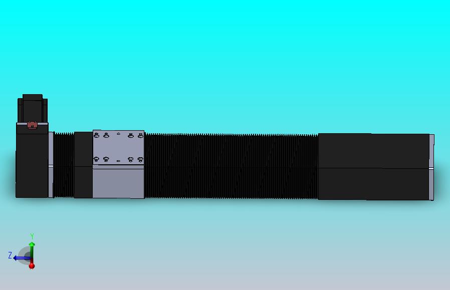 直线模组DMBF100-LUCR（电机左上折）[DMBF100-L45S500-DT400-A2U-LUCR]