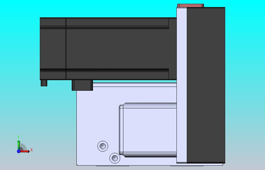 直线模组DMBF100-LUCR（电机左上折）[DMBF100-L45S500-DT400-A2U-LUCR]