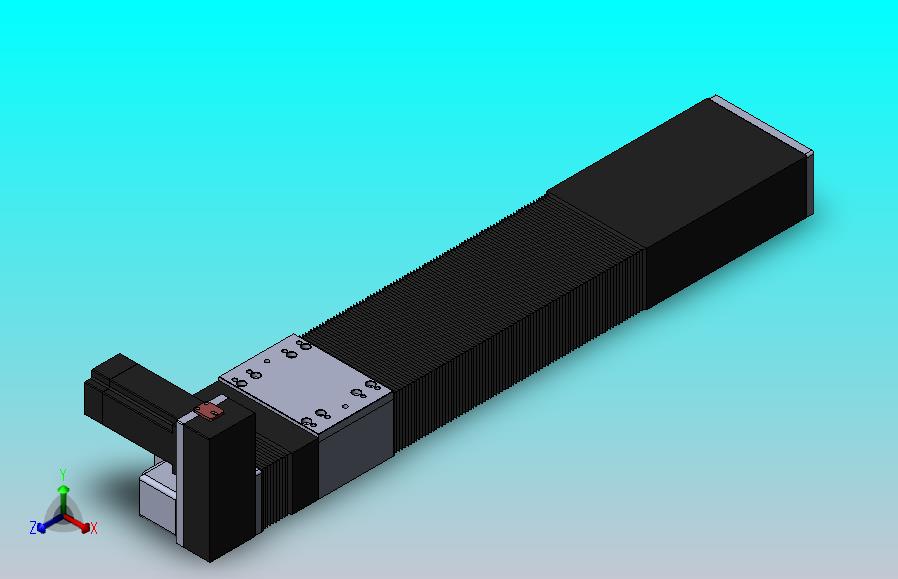 直线模组DMBF100-LUCR（电机左上折）[DMBF100-L45S500-DT400-A2U-LUCR]