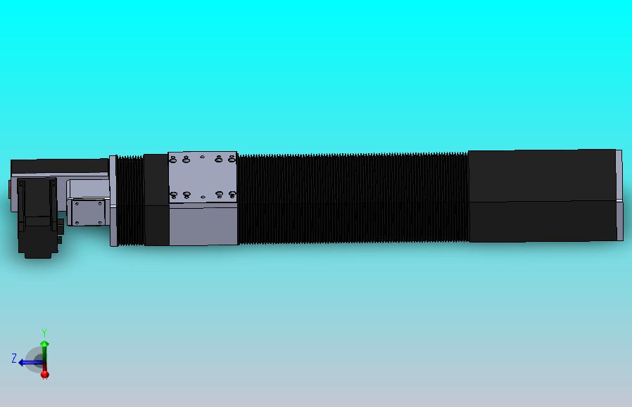 直线模组DMBF100-RBCR（电机右后折）[DMBF100-L45S500-DT400-A2U-RBCR]