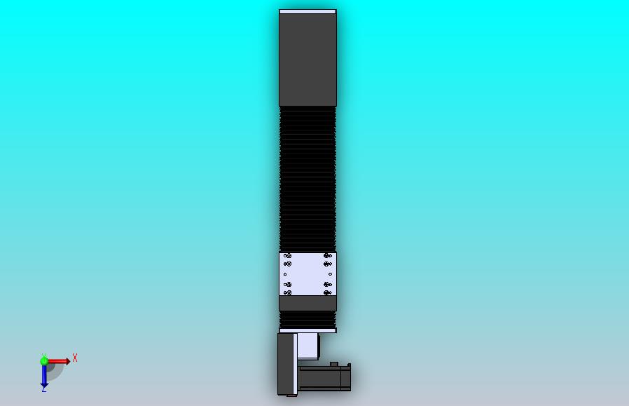 直线模组DMBF100-RBCR（电机右后折）[DMBF100-L45S500-DT400-A2U-RBCR]