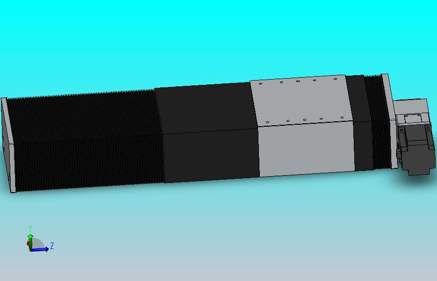 直线模组DMBF100-RTCR（右折直连带电机座）[DMBF220-L45S500-DT750-A2U-RTCR]