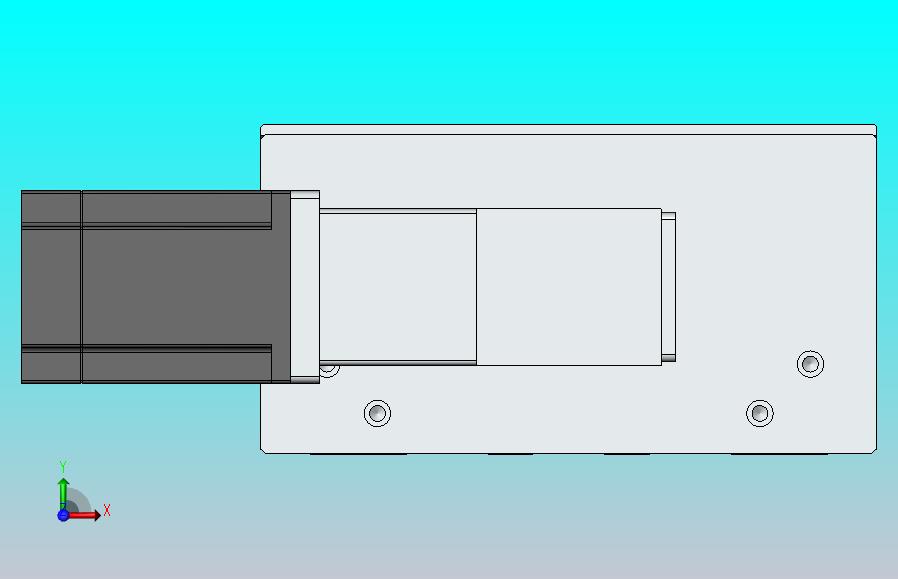 直线模组DMBF100-RTCR（右折直连带电机座）[DMBF220-L45S500-DT750-A2U-RTCR]