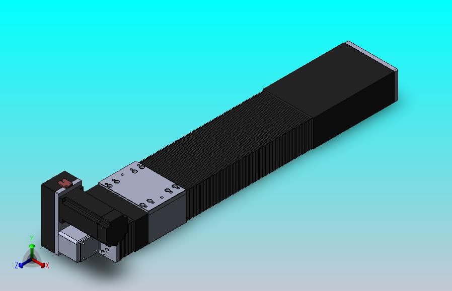 直线模组DMBF100-RUCR（电机右上折）[DMBF100-L45S500-DT400-A2U-RUCR]