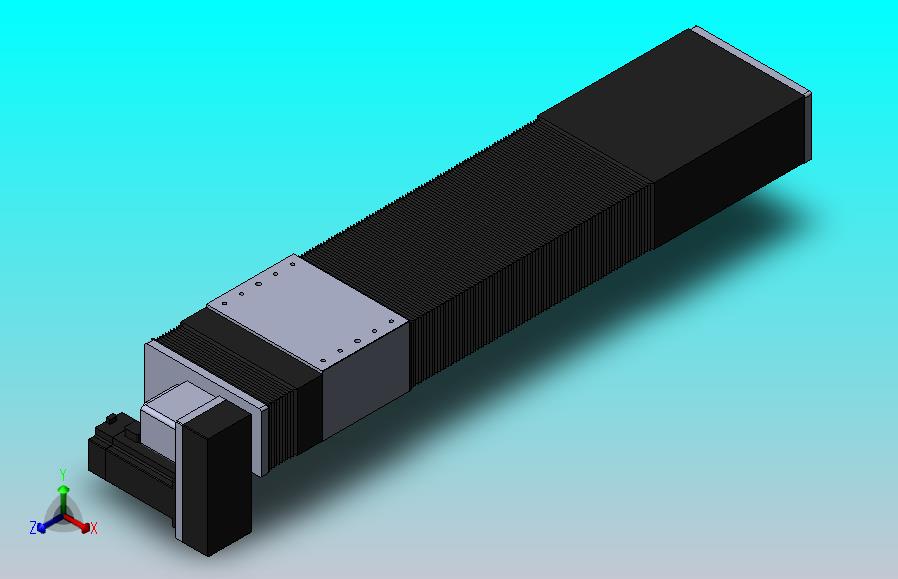 直线模组DMBF135-LDCR（电机左下折）[DMBF135-L45S500-DT400-A2U-LDCR]