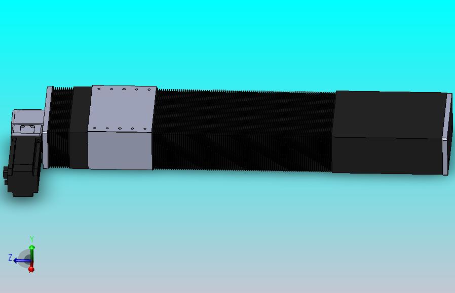 直线模组DMBF135-LTCR（左折直连带电机座）[DMBF135-L45S500-DT400-A2U-LTCR]