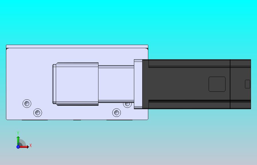 直线模组DMBF135-LTCR（左折直连带电机座）[DMBF135-L45S500-DT400-A2U-LTCR]