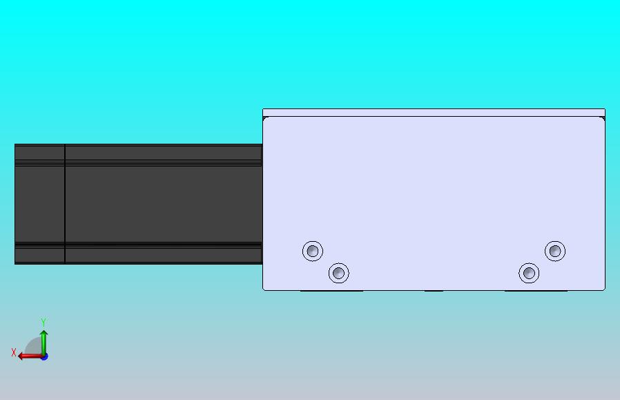 直线模组DMBF135-LTCR（左折直连带电机座）[DMBF135-L45S500-DT400-A2U-LTCR]